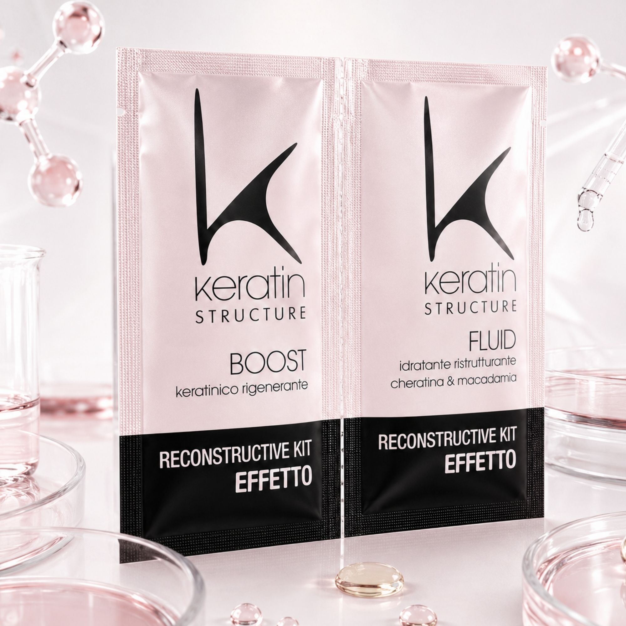 Keratin Structure obnovující kúra s keratinem 2 x 12 ml