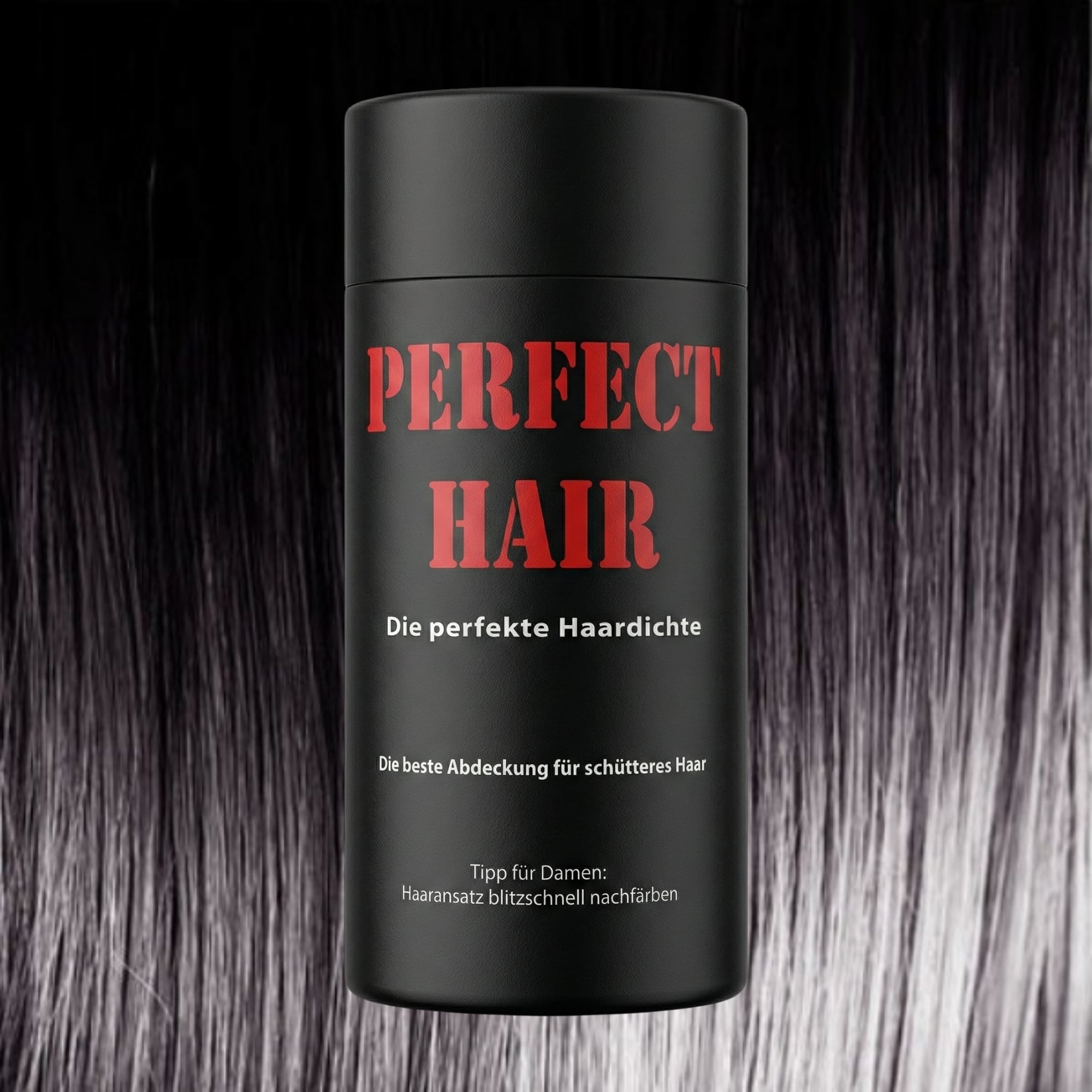 Perfect Hair objemový vlasový pudr černý (1-2) 28 g