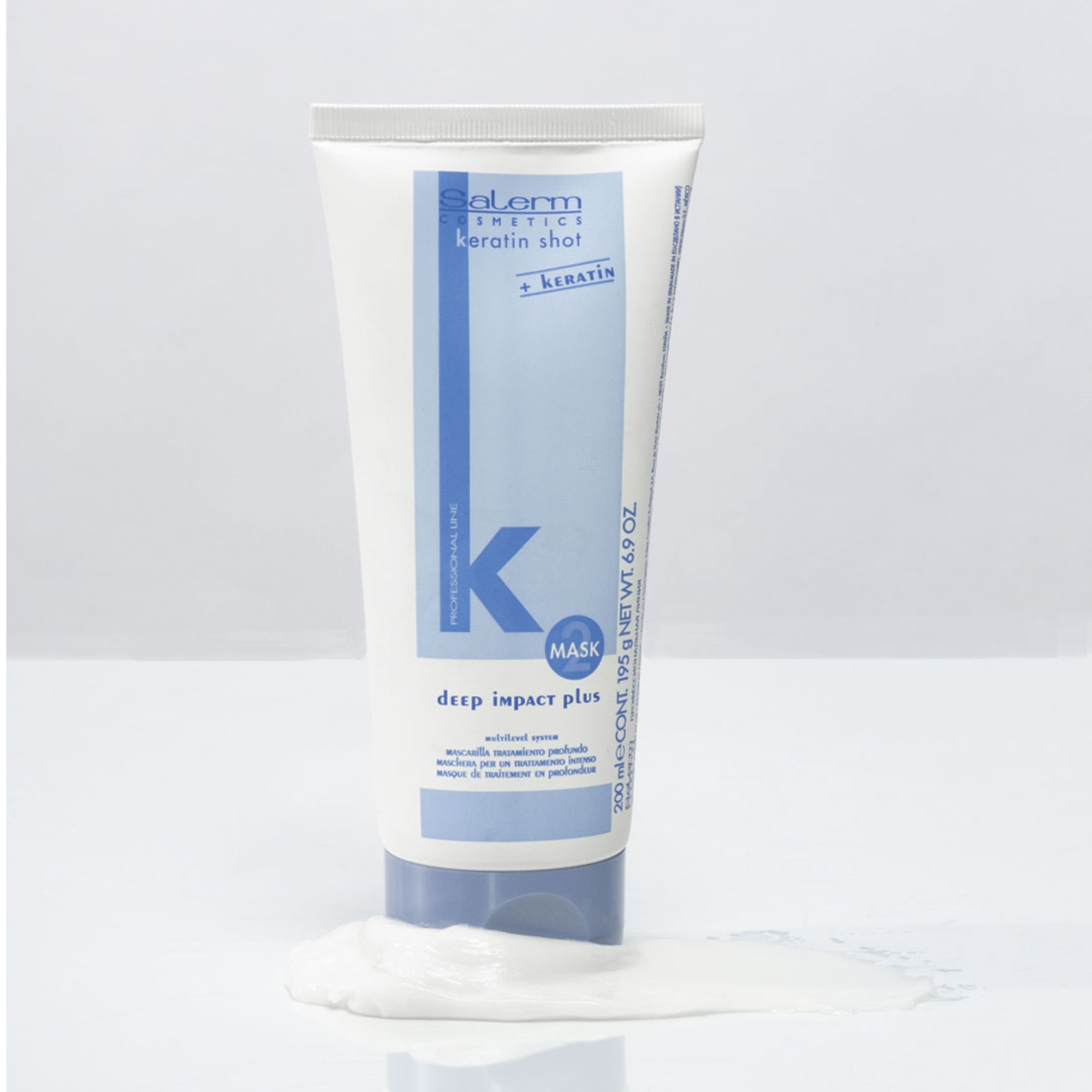 Salerm Keratin Shot Deep Impact Plus maska na vlasy 200 ml