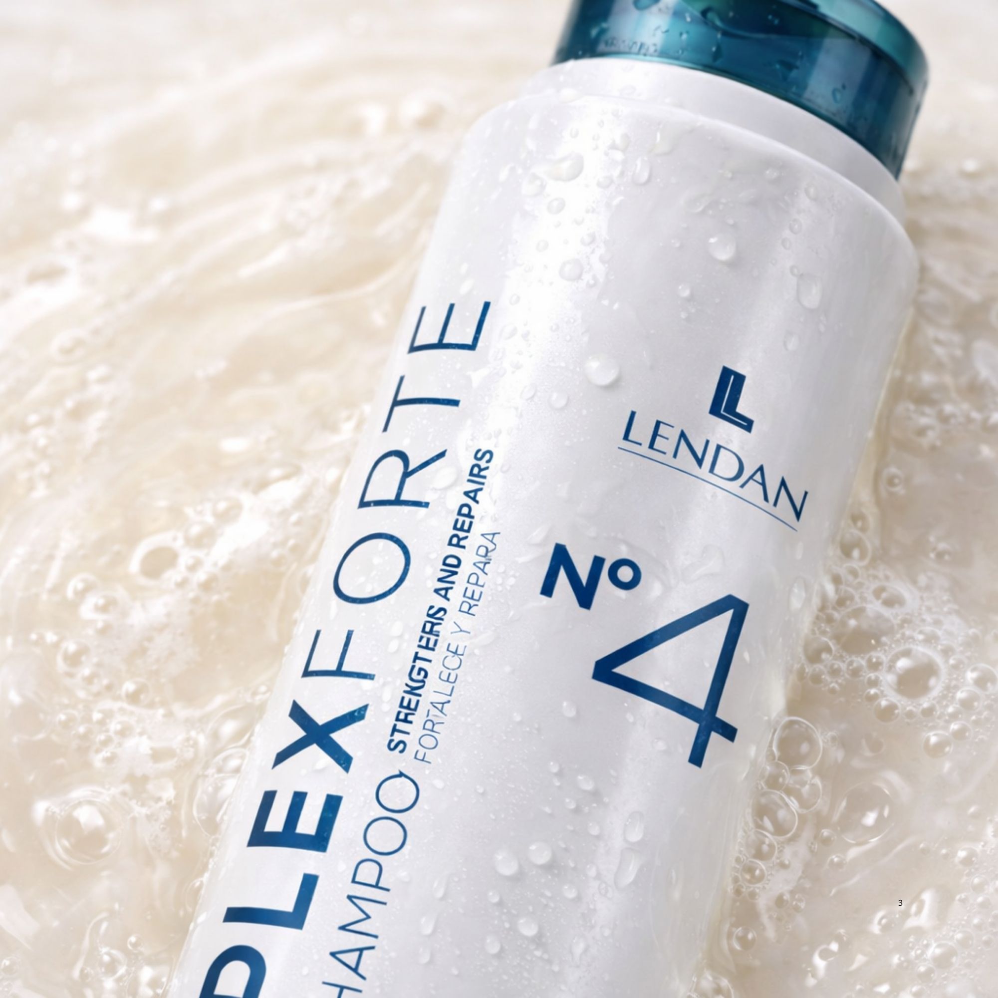 Lendan PlexForte N4 šampon pro poškozené vlasy 300 ml