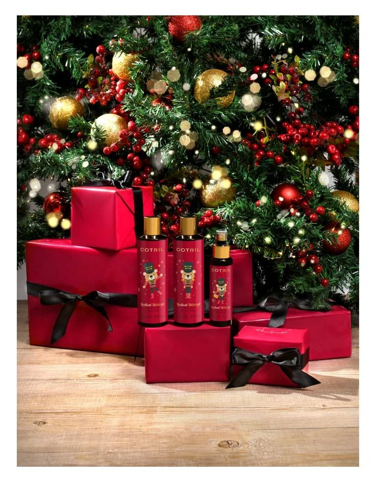 Cotril Radiant Holiday vánoční kosmetická sada 3 x 50 ml