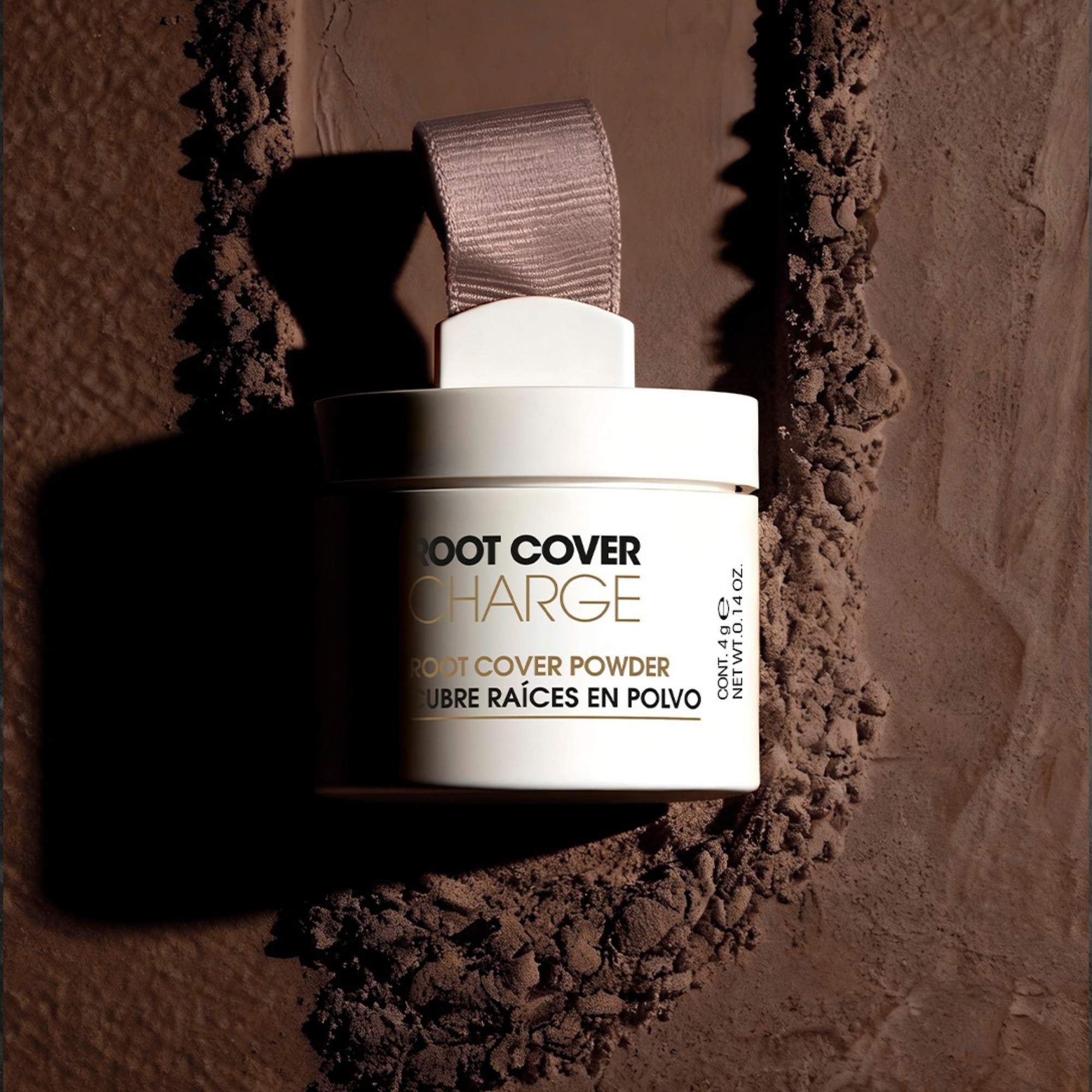 Lendan Root Cover pudr pro zakrytí odrostů a šedin hnědý 4 g