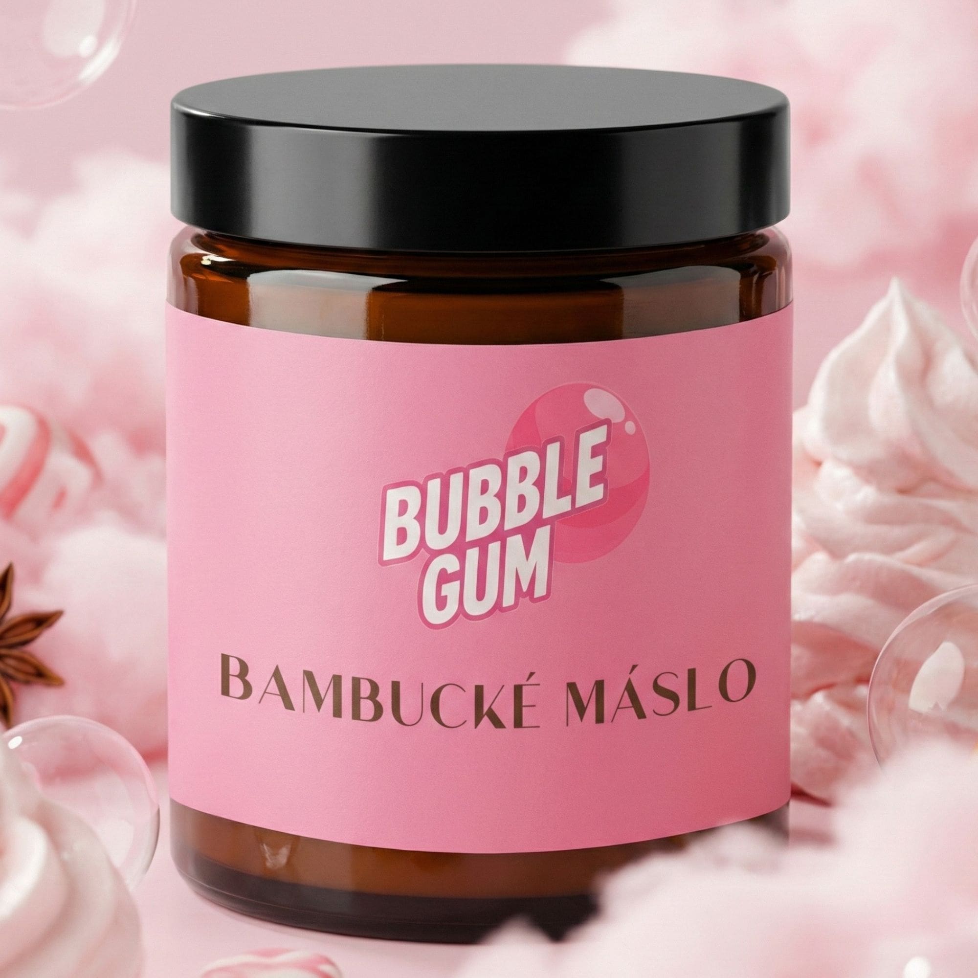 Farm.inc Šlehané bambucké máslo Bubble Gum 180 ml