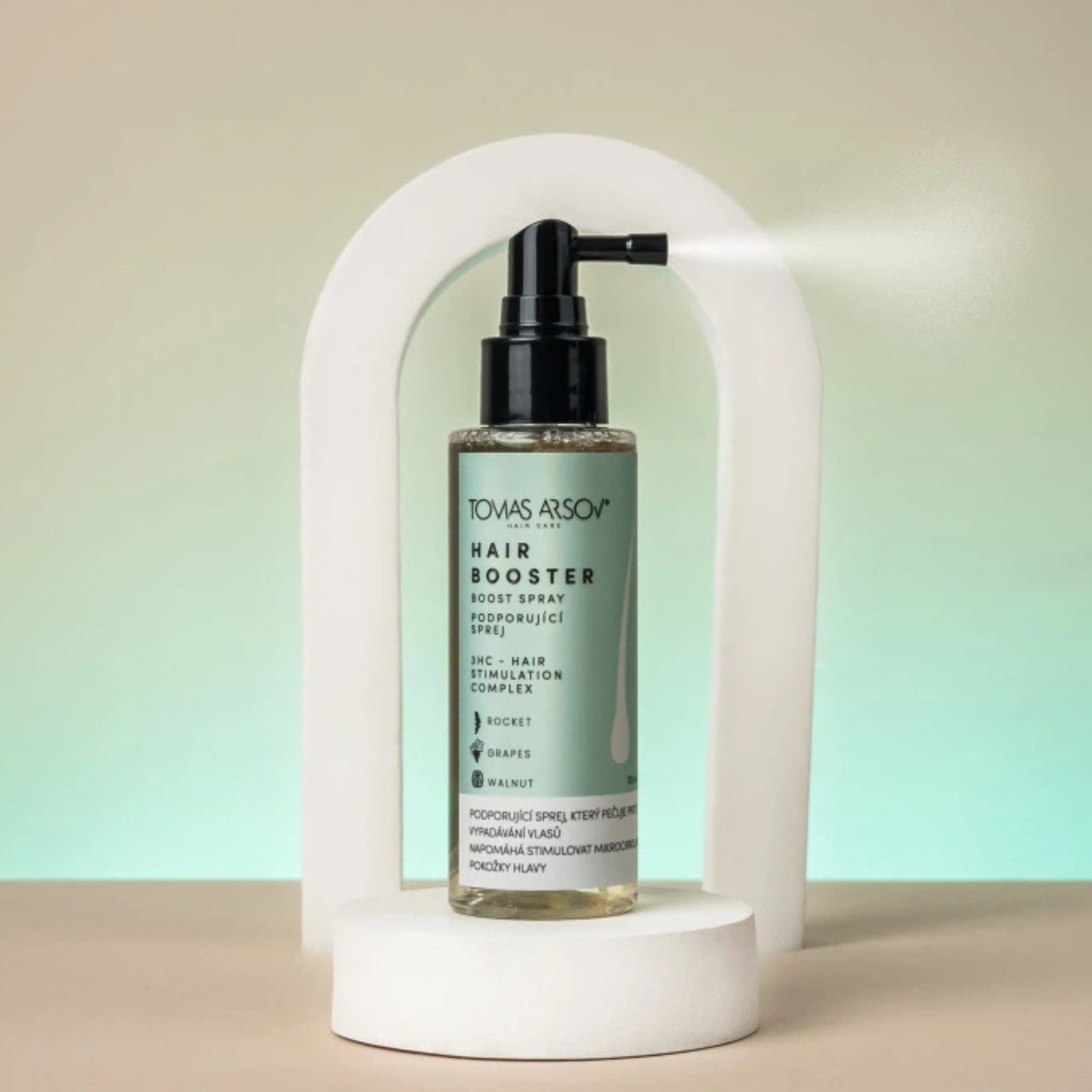Tomas Arsov HAIR BOOSTER tonikum proti vypadávání vlasů 100 ml