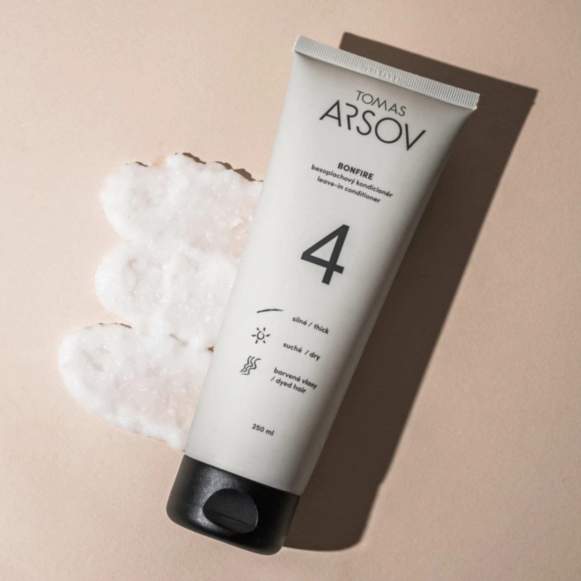 Tomas Arsov BONFIRE bezoplachový kondicionér pro poškozené vlasy 250 ml