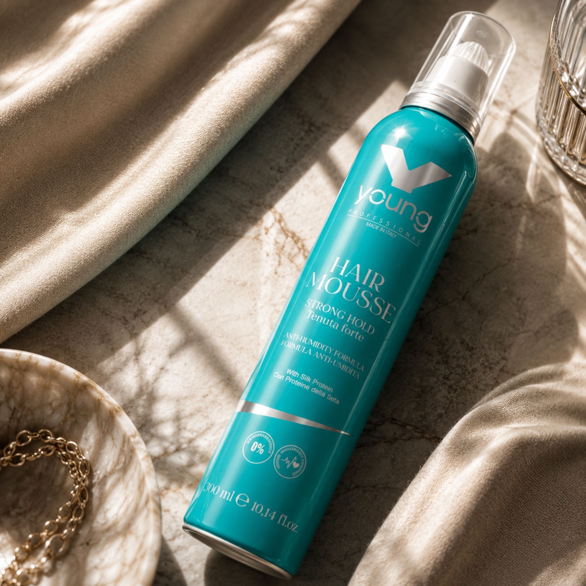 Young Hair Mousse Strong Hold extra silné pěnové tužidlo 300 ml
