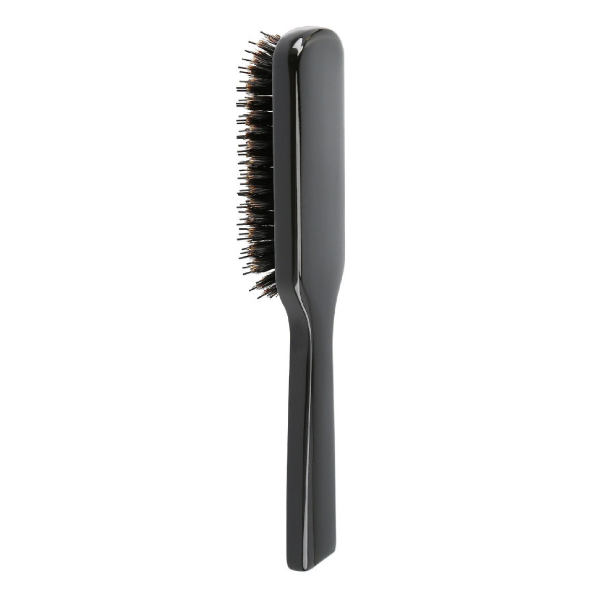LUSSONI Natural Style plochý úzký kartáč s kančími štetinami