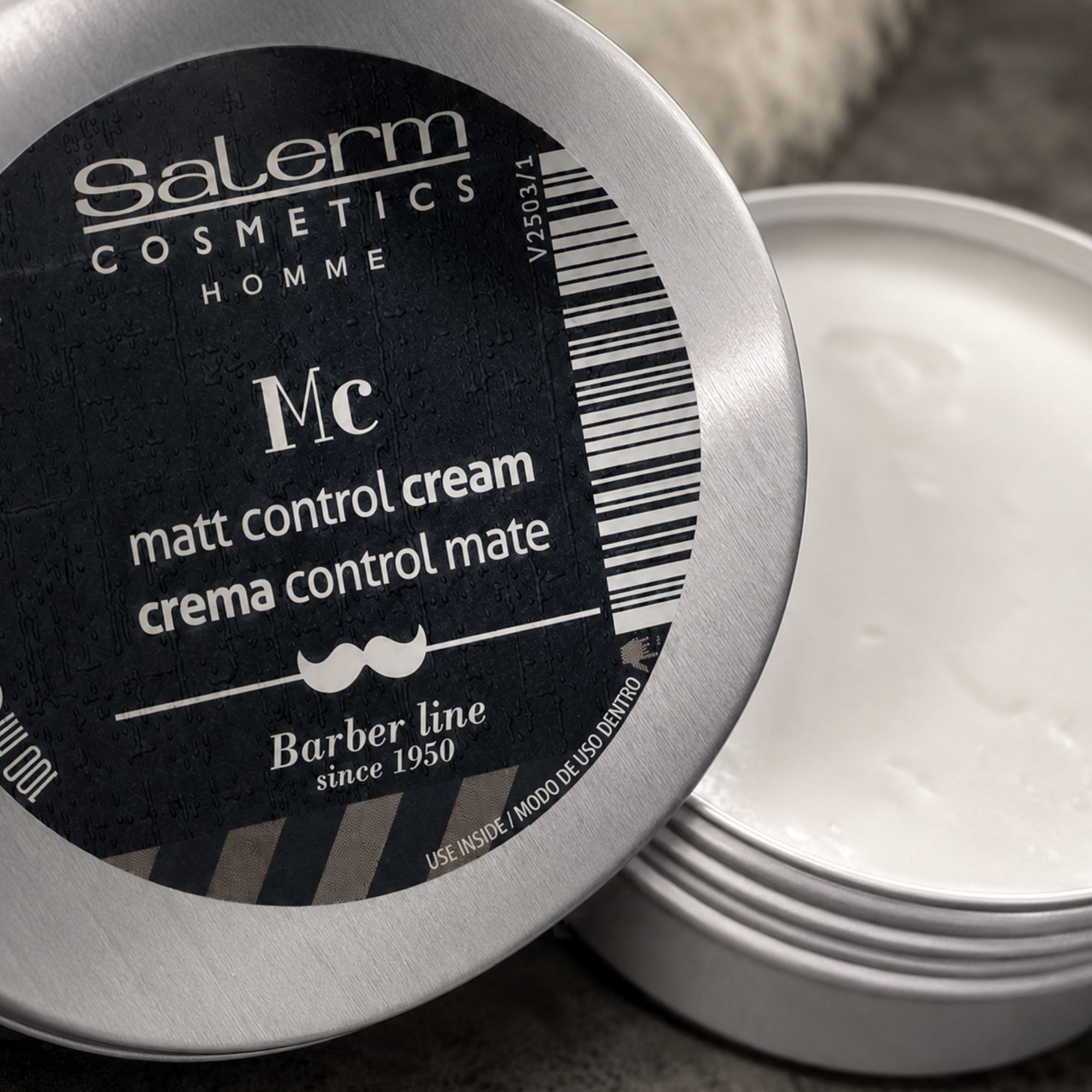 Salerm Homme Controle Creme matující krém na vlasy 100 ml
