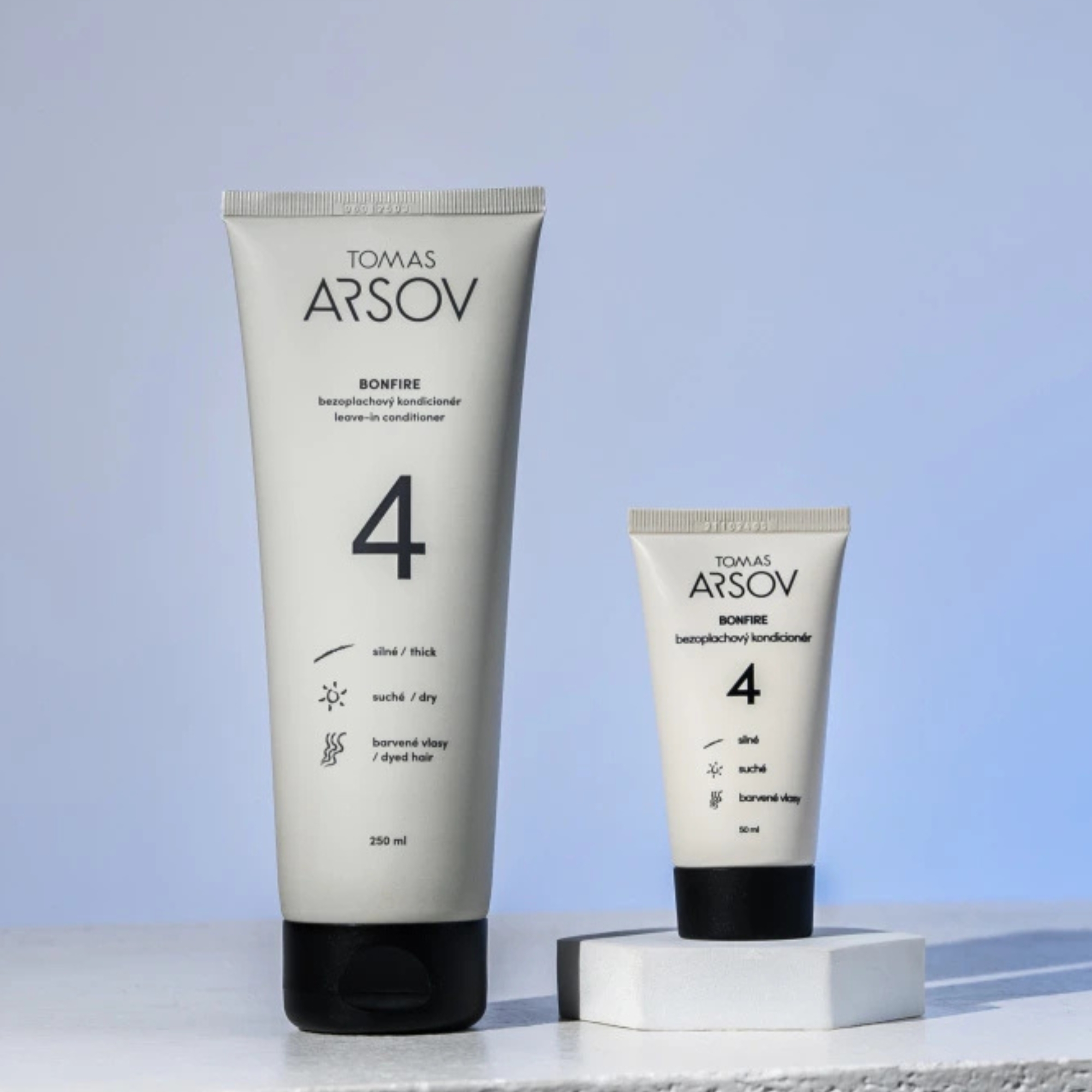 Tomas Arsov BONFIRE bezoplachový kondicionér pro poškozené vlasy 50 ml