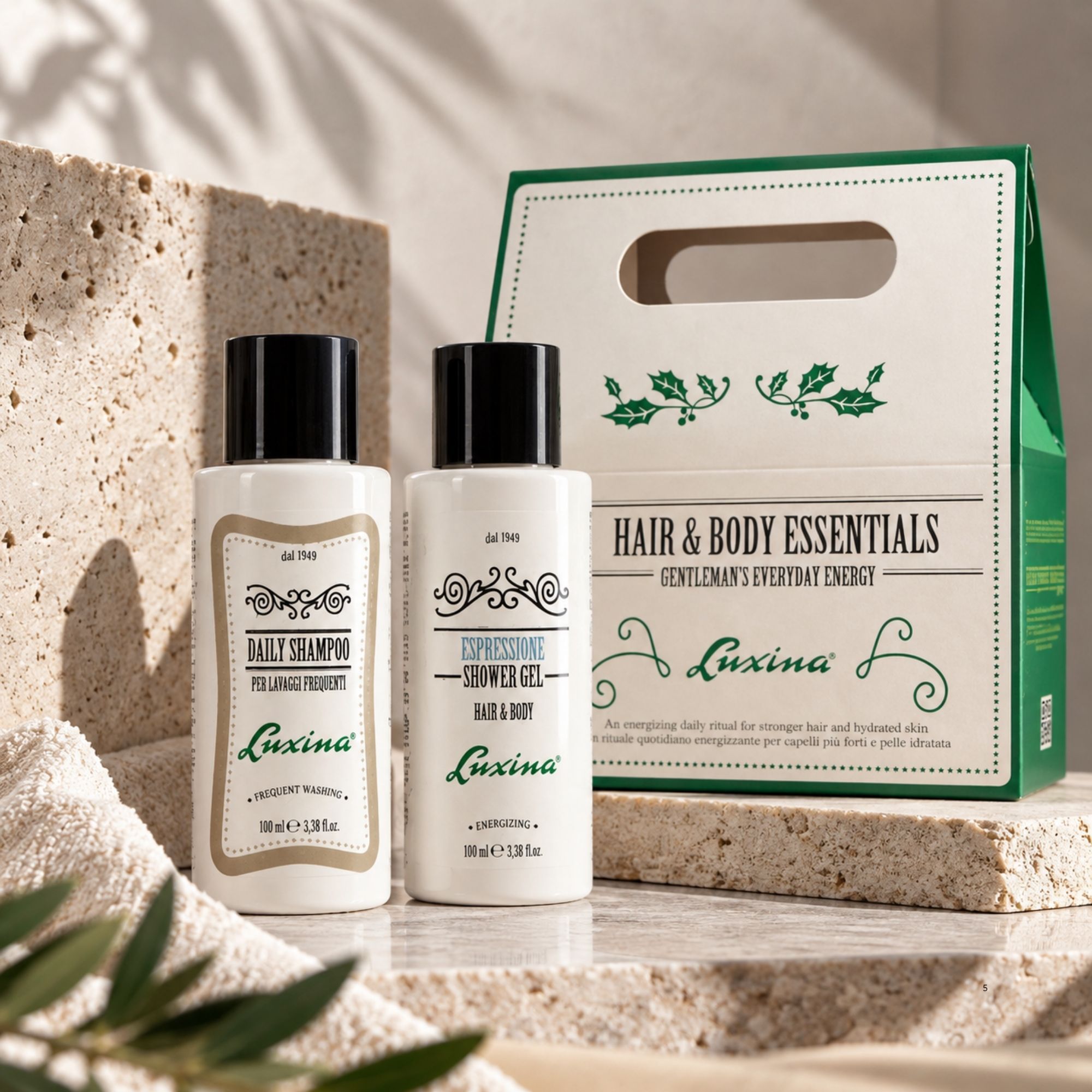 Luxina Hair & Body Essentials dárková sada pro muže