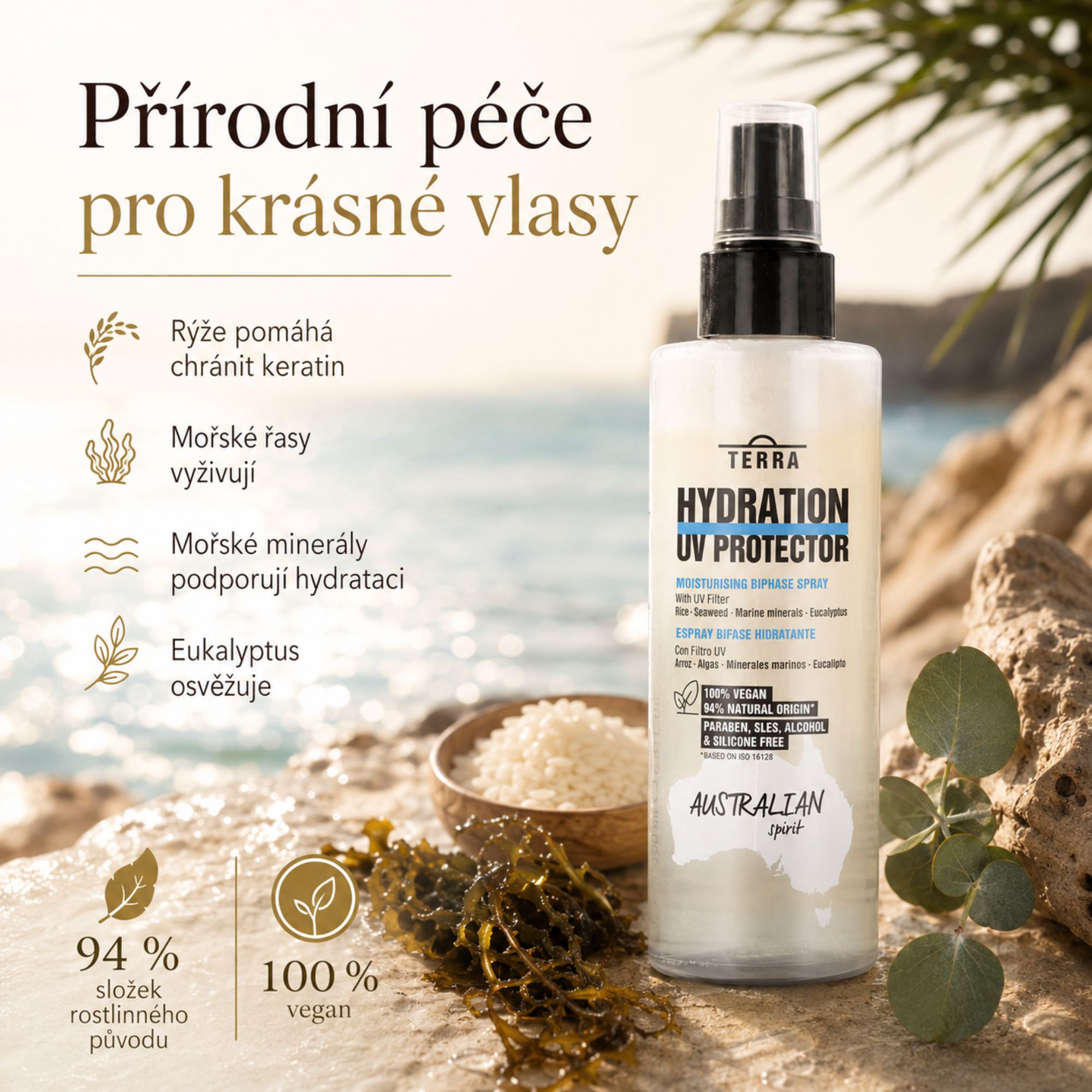 Lendan Terra Hydration BI-PHASE dvousložkový kondicionér 200 ml