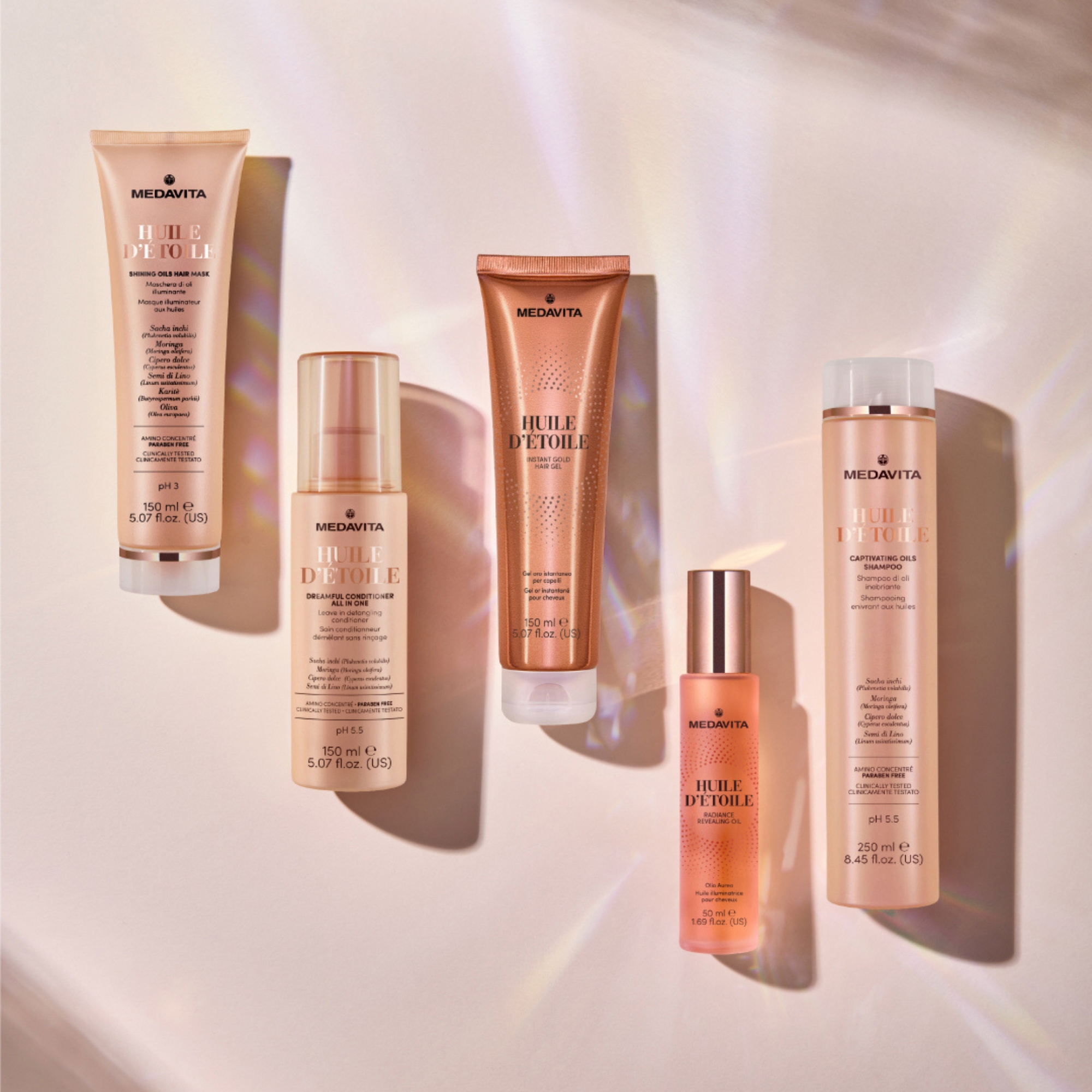 MedaVita Huile d'Étoile Radiance olej na vlasy 50 ml