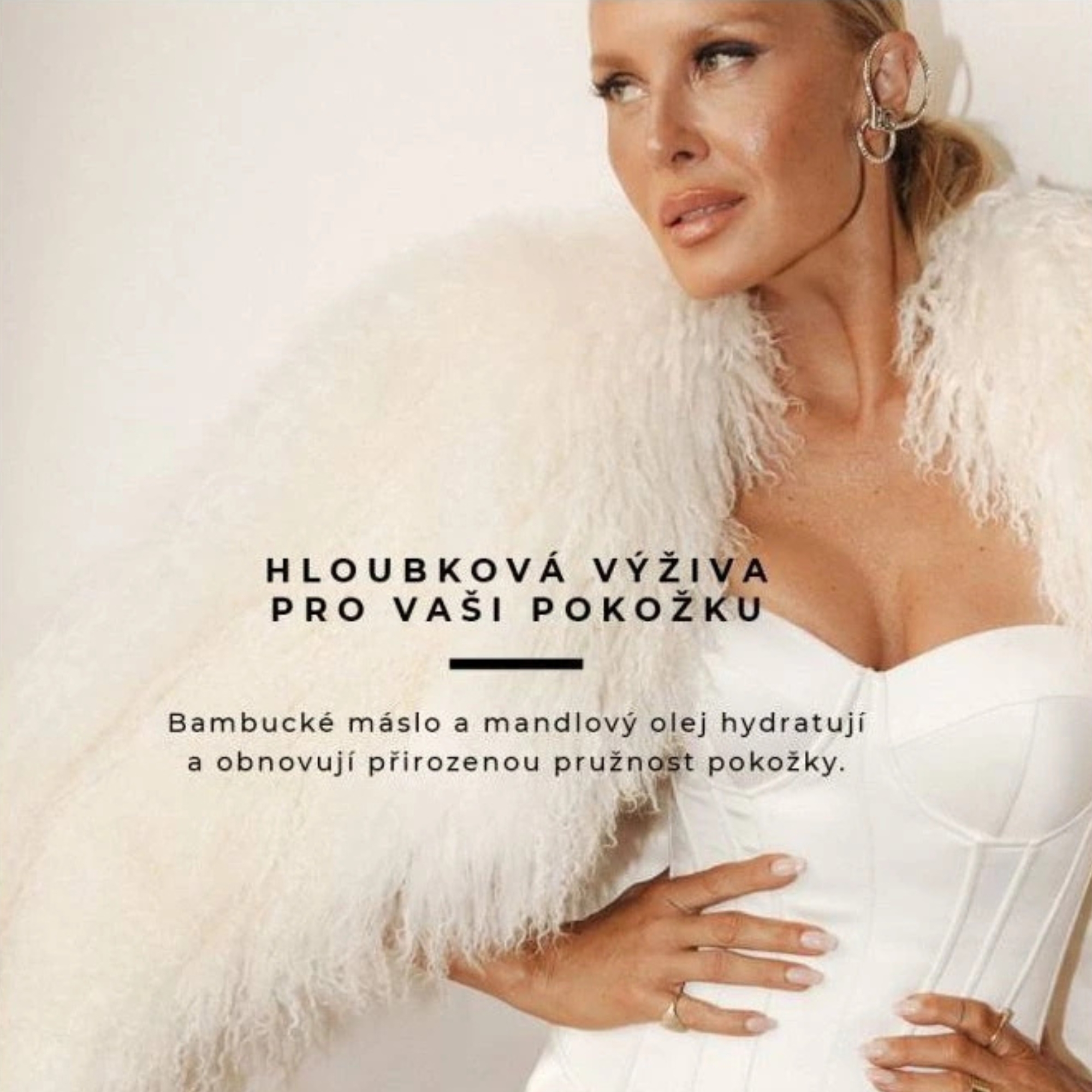 Body by Simona Vanilla & Almond bambucké máslo pro hydrataci 250 ml