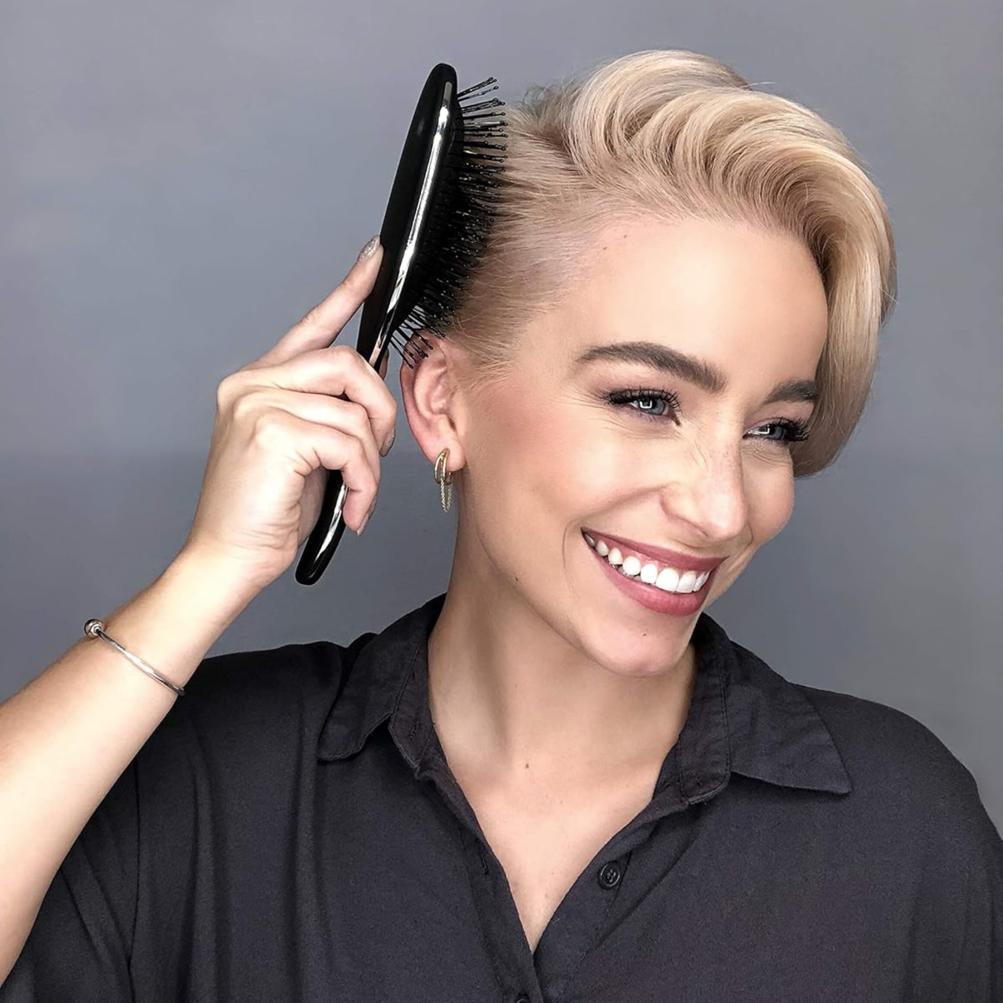 Framar Detangle Black To The Future kartáč na rozčesávání vlasů