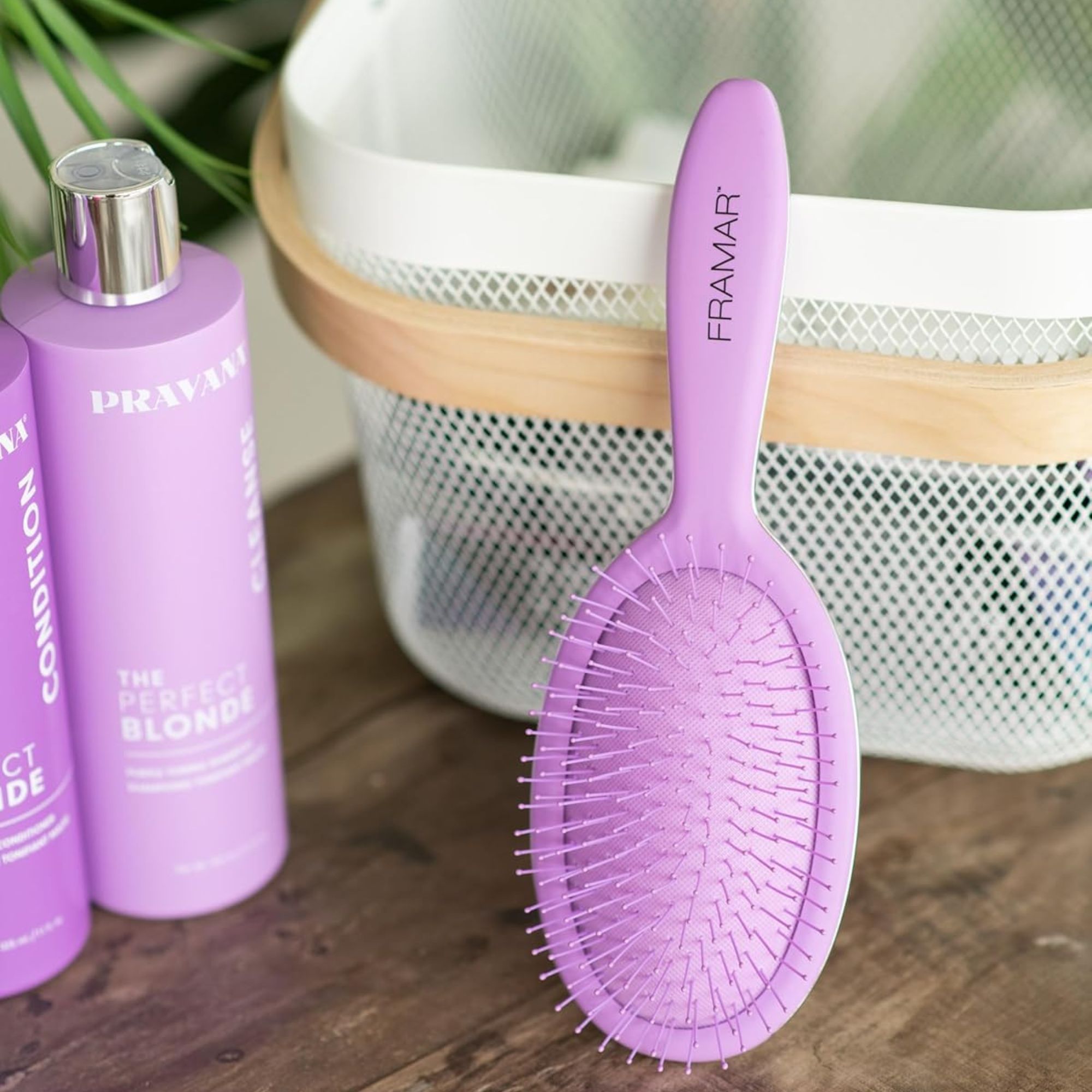 Framar Detangle Purple Reign kartáč na rozčesávání vlasů