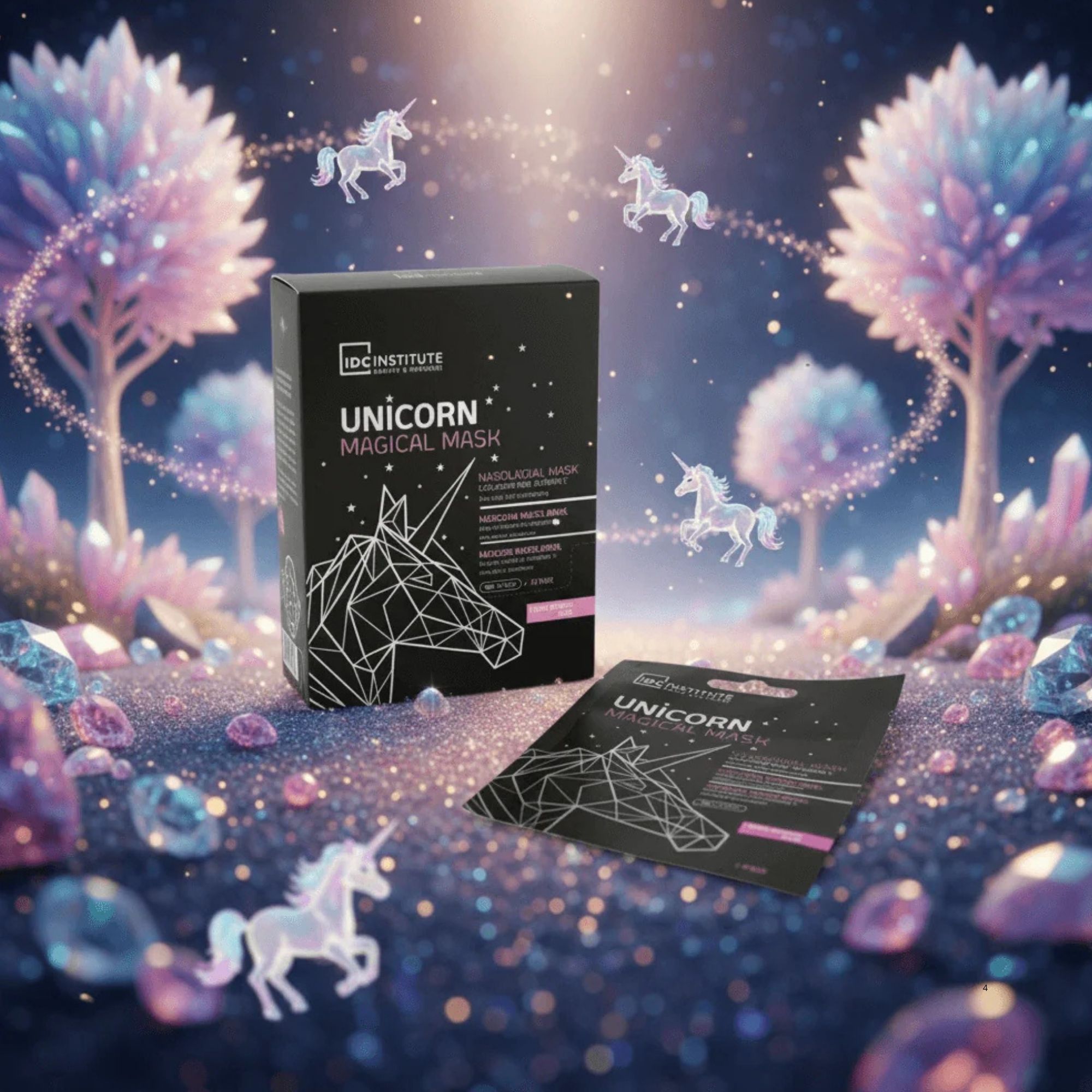 IDC Institute Unicorn maska na nosoretní vrásky 12 g