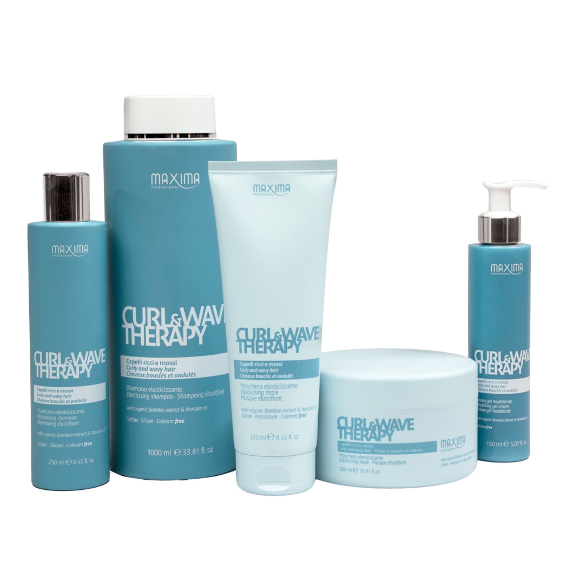 Maxima Curl & Wave Therapy maska pro vlnité vlasy 250 ml