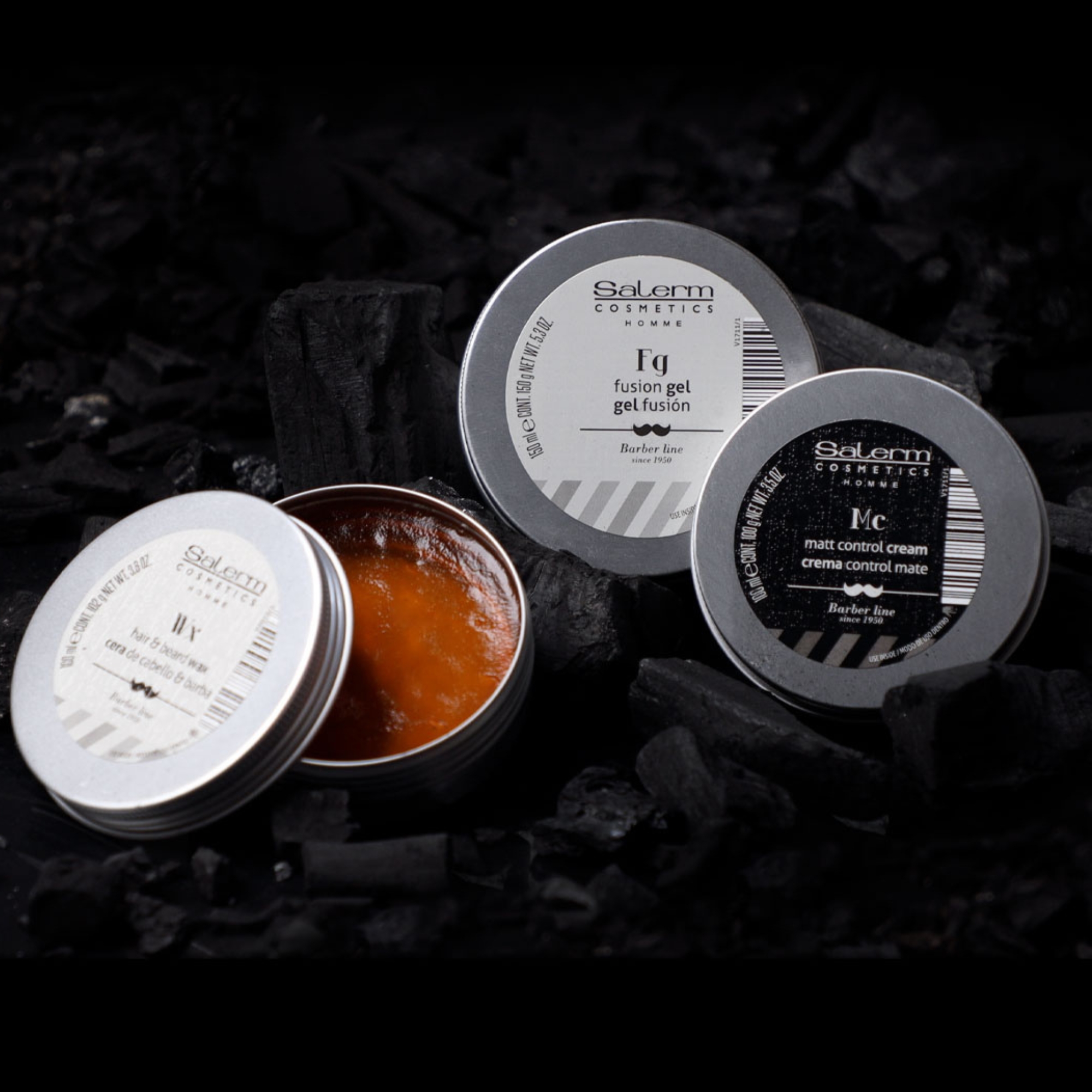 Salerm Homme vosk na vlasy a vousy 100 ml