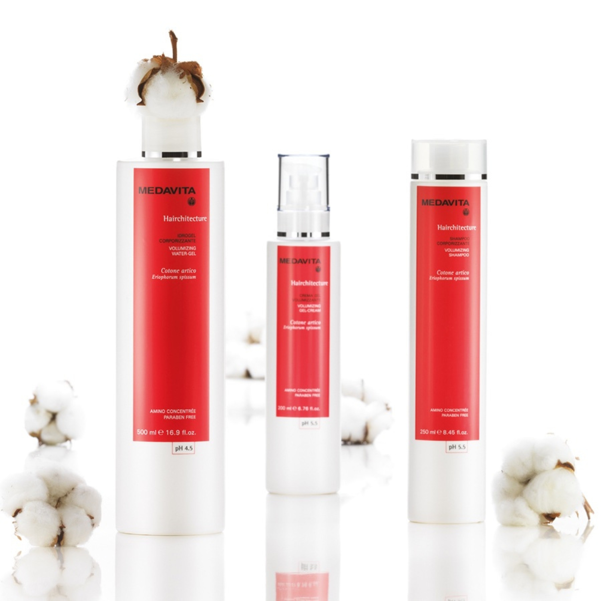 MedaVita Hairchitecture krémový gel pro objem vlasů 200 ml