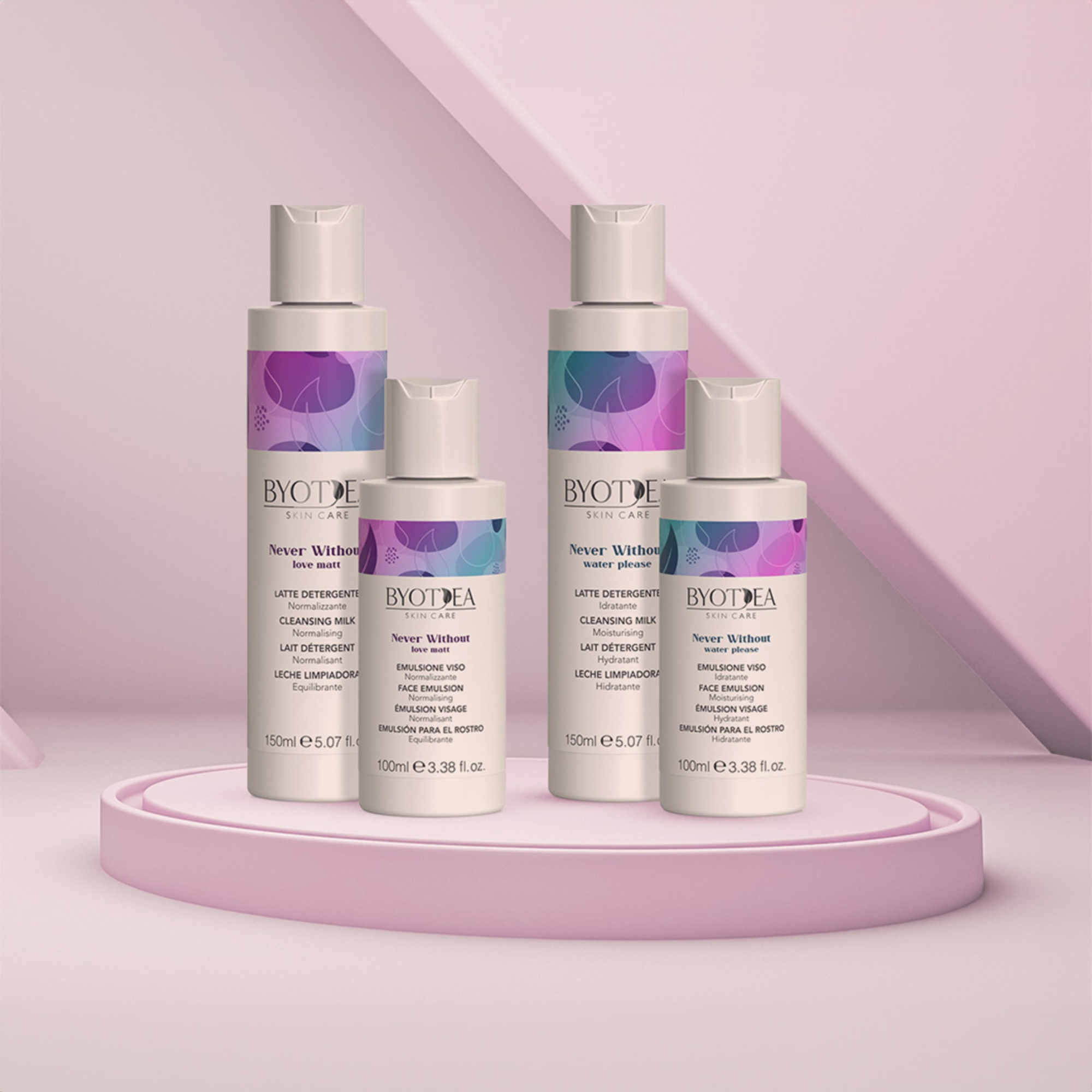 Byotea Matt Love! normalizační čistící mléko pro mastnou pleť 150 ml