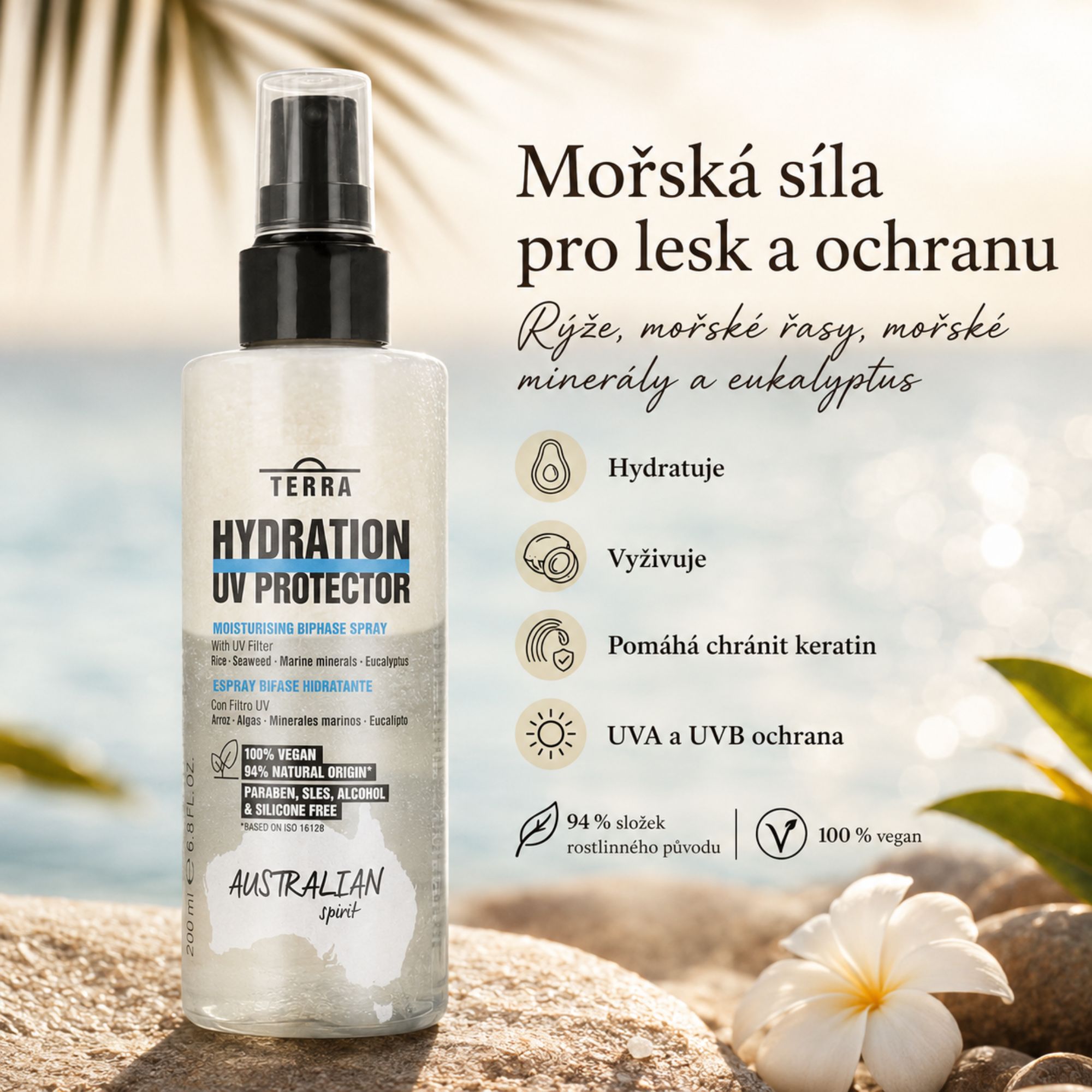 Lendan Terra Hydration BI-PHASE dvousložkový kondicionér 200 ml