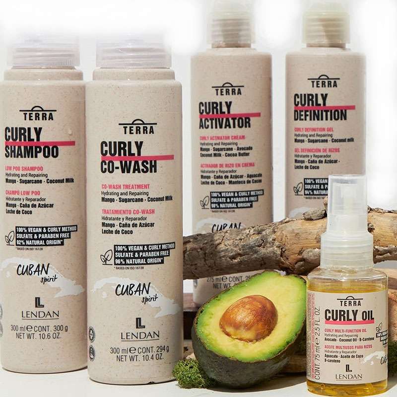 Lendan Terra Curly šampón pro vlnité vlasy 1000 ml