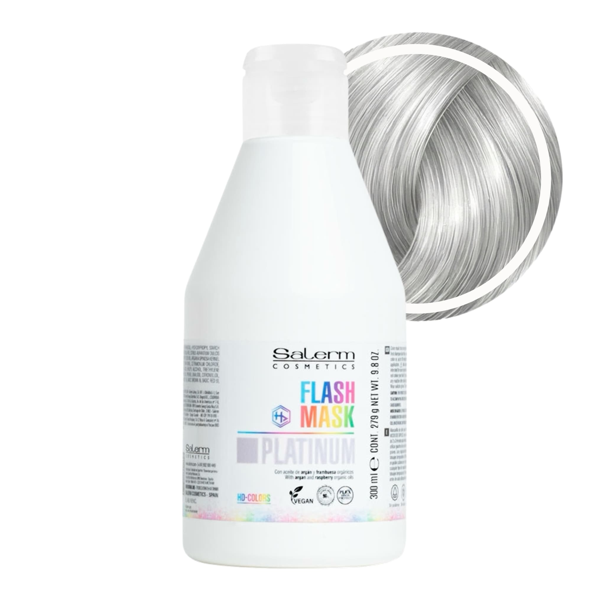 Salerm HD Colors Flash Mask platinová