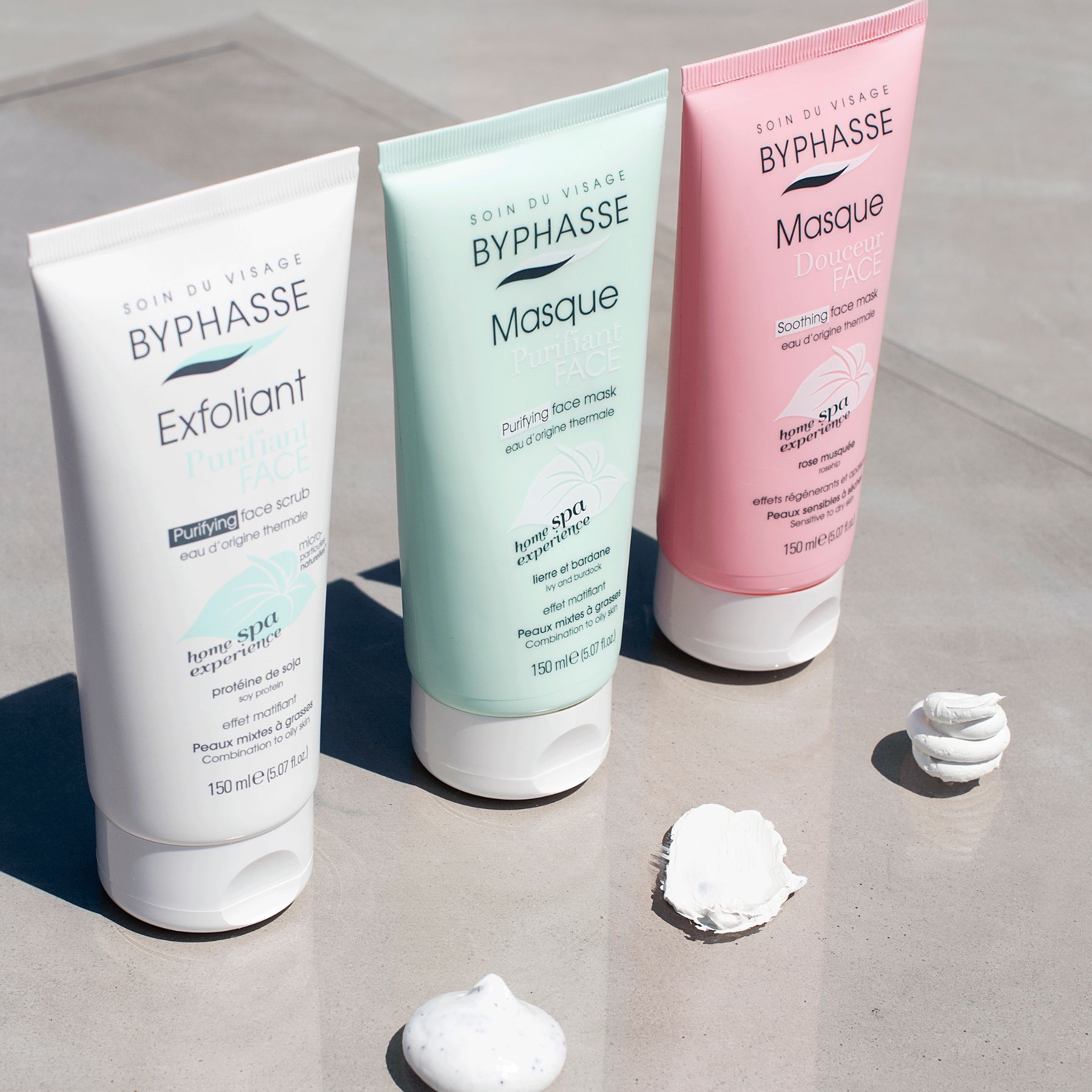 Byphasse Purifying čistící peeling pro mastnou pleť 150 ml