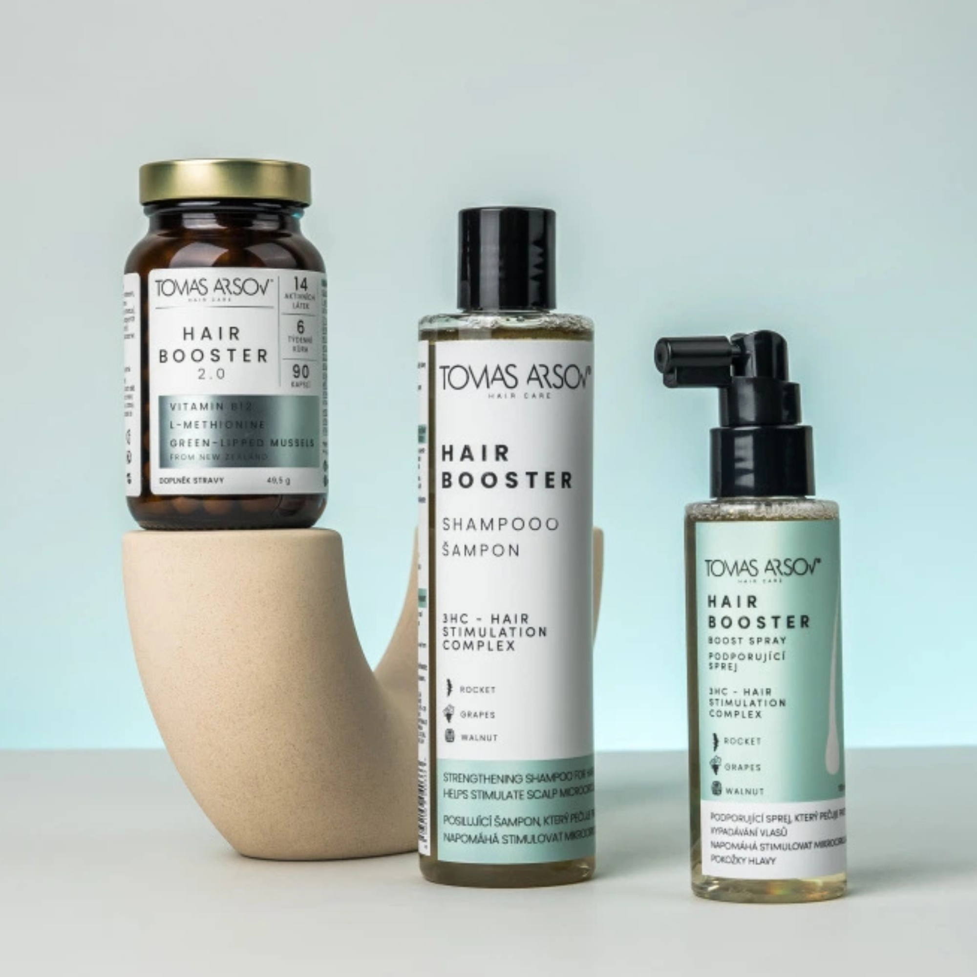 Tomas Arsov HAIR BOOSTER tonikum proti vypadávání vlasů 100 ml