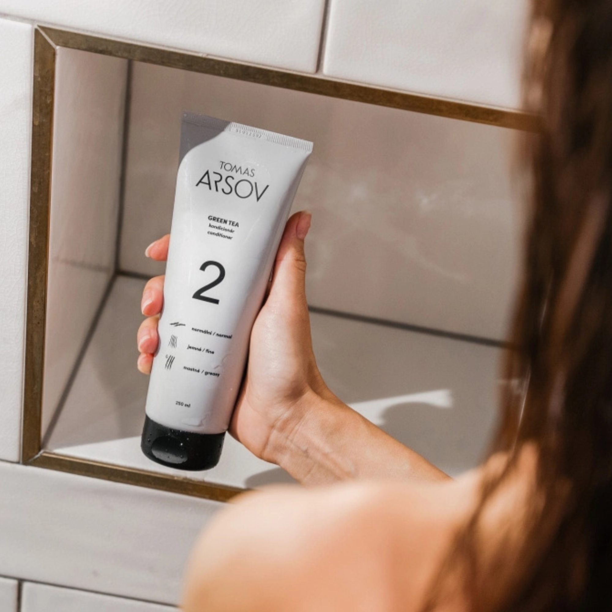 Tomas Arsov GREEN TEA kondicionér pro jemné a mastné vlasy 50 ml