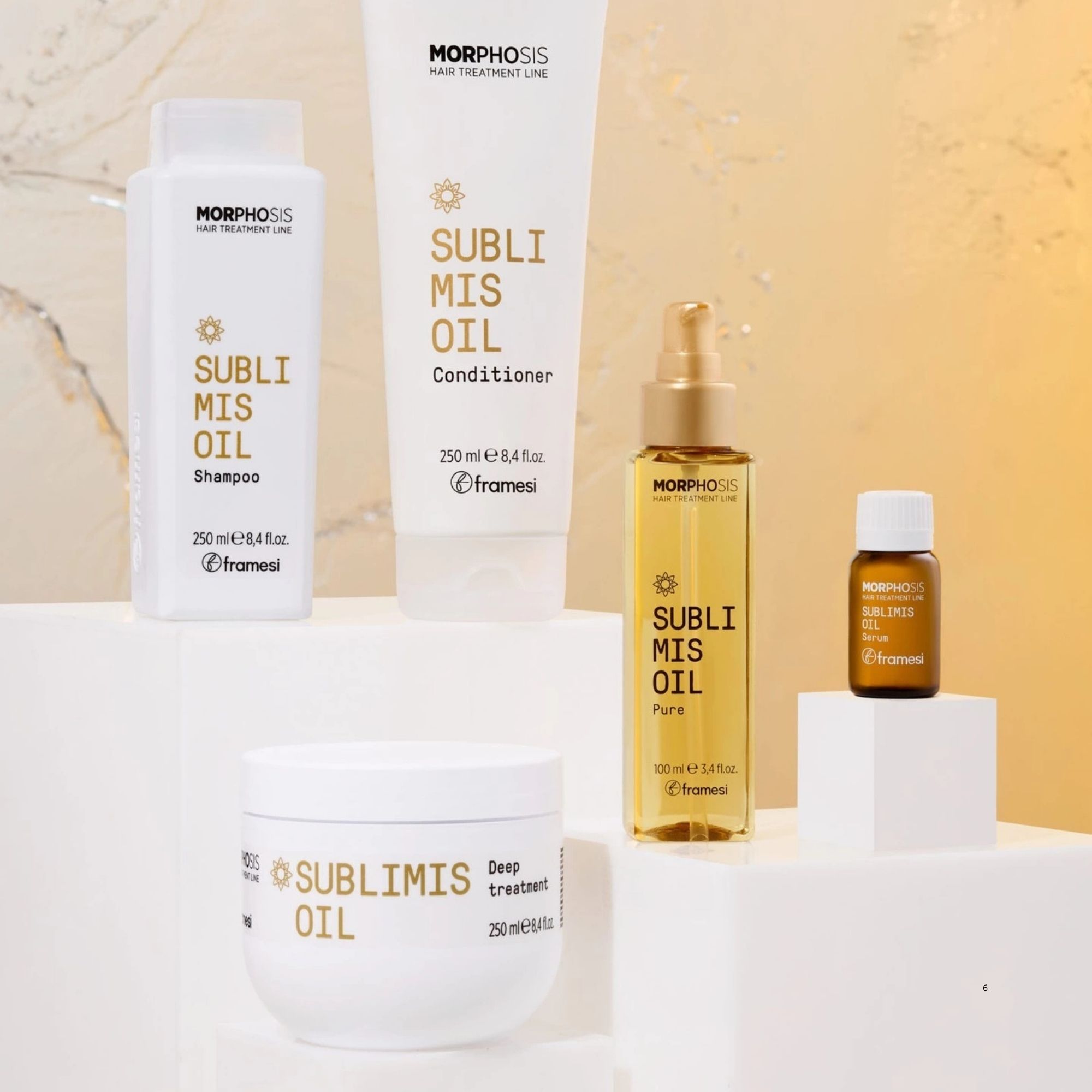 Framesi SUBLIMIS OIL hloubková maska pro suché vlasy 250 ml