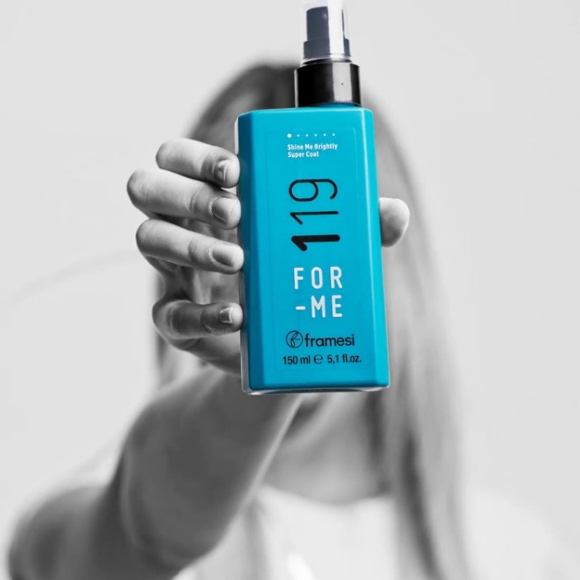 Framesi FOR-ME 119 Shine Me Brightly Super Coat laminační fluid pro zrcadlově lesklé vlasy 150 ml