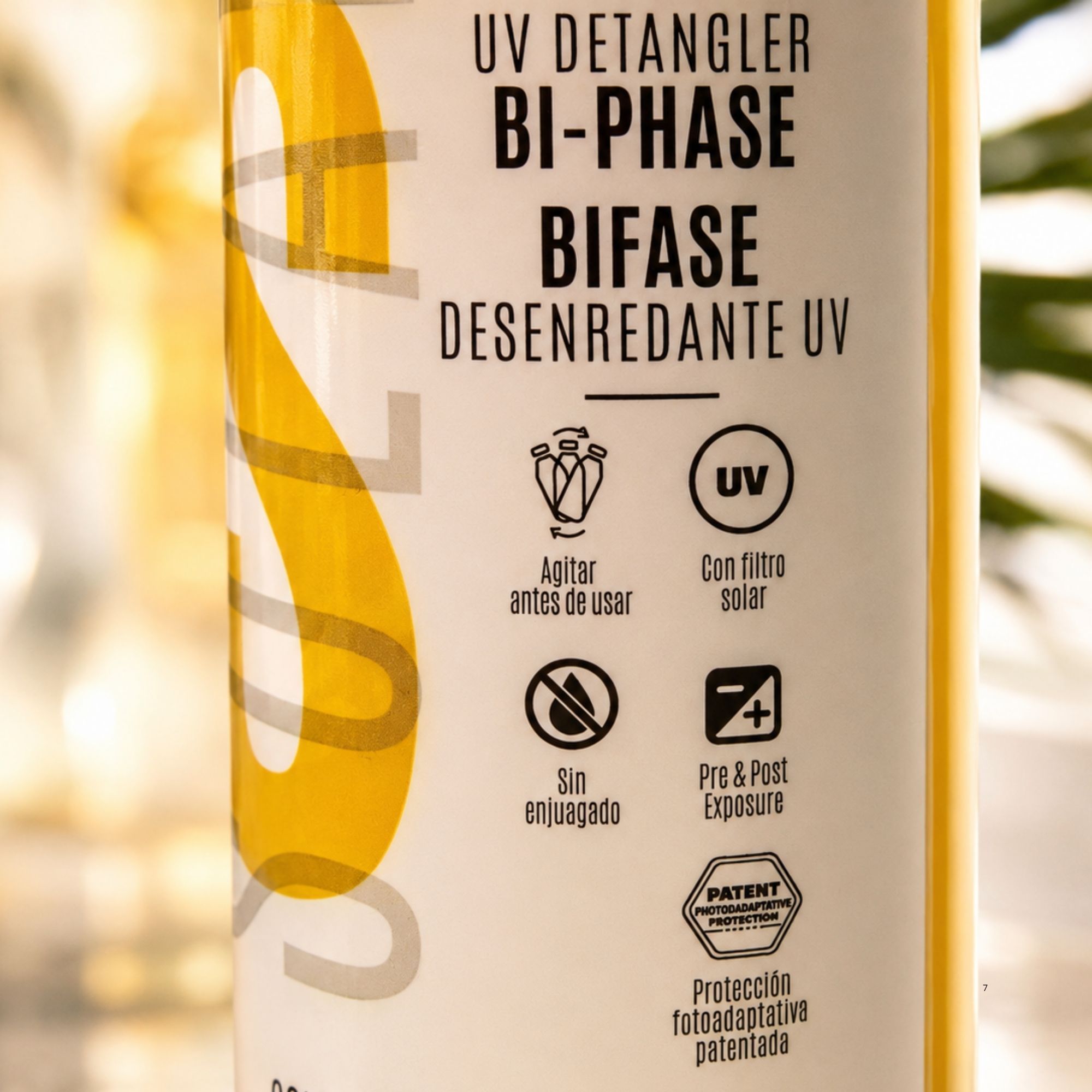Salerm SOLAR BI-PHASE UV Detangler dvousložkový kondicionér na vlasy 200 ml