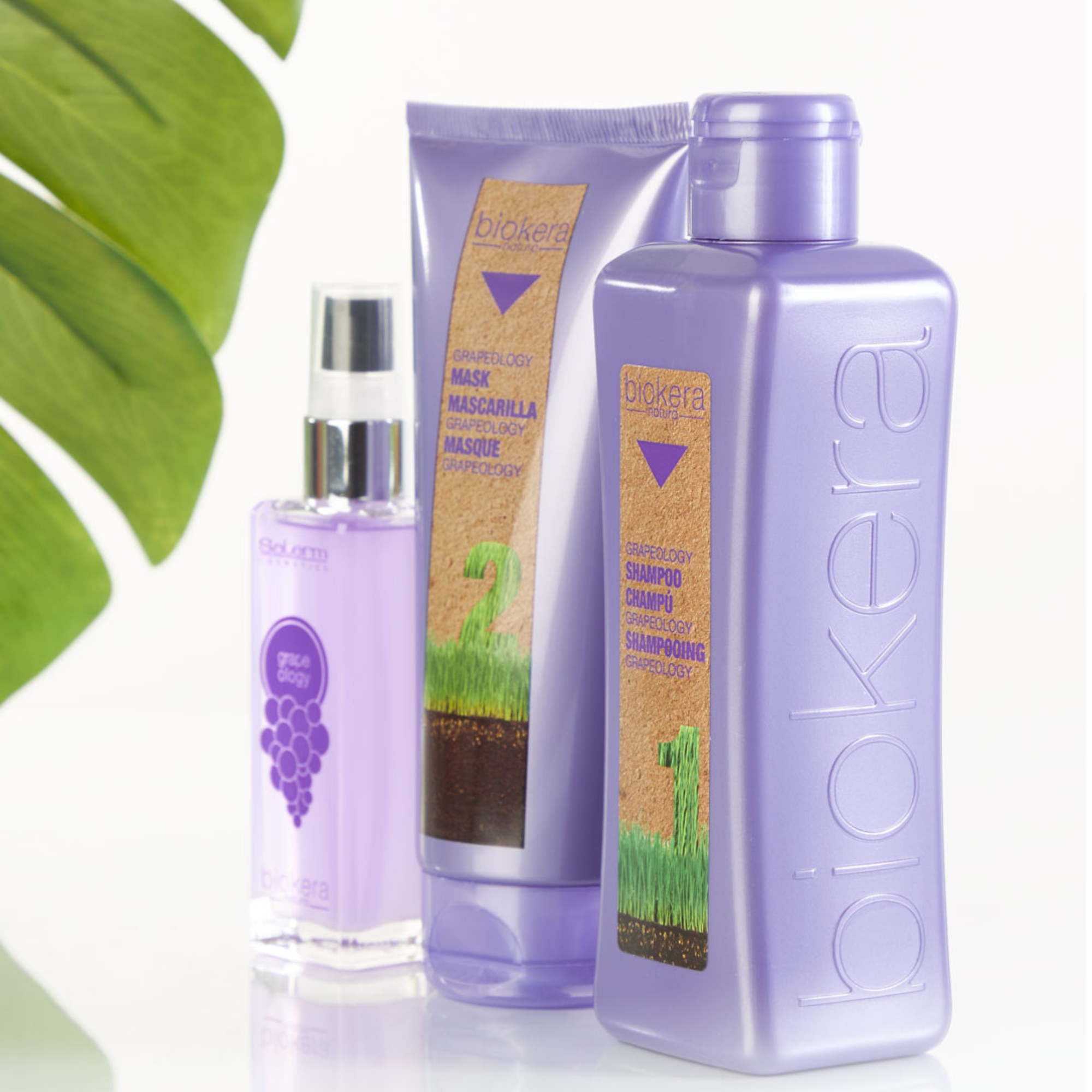 Salerm Biokera Grapeology hroznový olej na vlasy 60 ml
