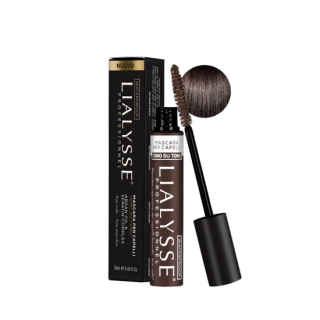 Lialysse řasenka na vlasy s keratinem a arganovým olejem 18 ml tmavě hnědá