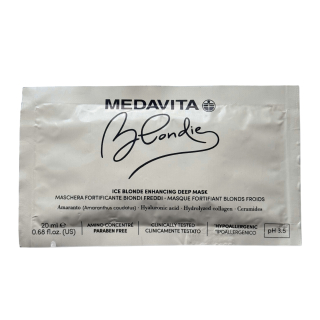 VZOREK Medavita Blondie Ice Blondes maska pro studené blond vlasy 20 ml
