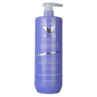 Young Y-Blond+ šampon pro neutralizaci žlutých tónů 1000 ml