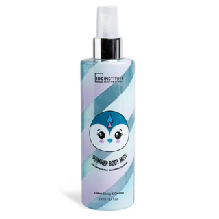 IDC Institute Cute Animals Shimmer tělová mlha s jemným třpytem Penguin 250 ml