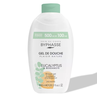 Byphasse sprchový gel eukalyptus a bergamot 600 ml