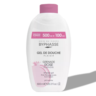 Byphasse sprchový gel granátové jablko 600 ml