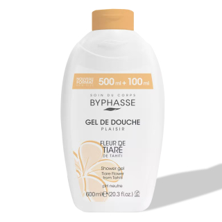 Byphasse sprchový gel Tahiti Tiare Flower 600 ml