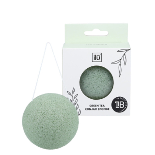 ilū Konjac Green Tea houbička na obličej zelený čaj