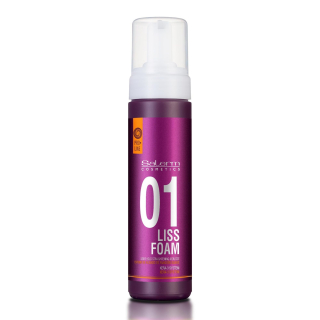 Salerm Pro.Line 01 Liss Foam pěna pro vyhlazení vlasů 200 ml
